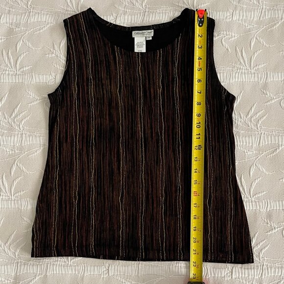 COLDWATER CREEK Sleeveless Top for Women Size Small Business or Casual - Picture 4 of 9